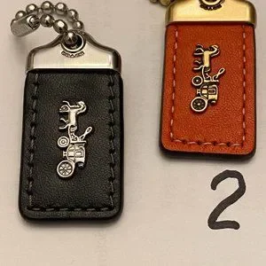 Authentic coach hang tags top